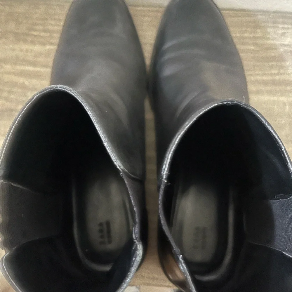 Zara leather Chelsea boots - Picture 5 of 7